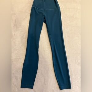 Marine Blue Lululemon Align Leggings 25”